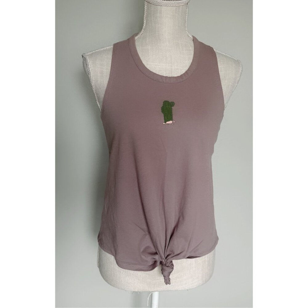 Fifth Sun Purple Graphic Tank Top